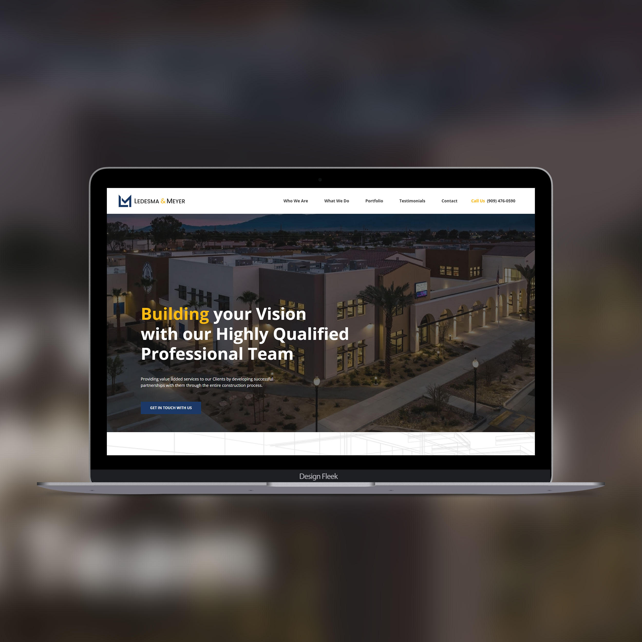 Ledesma & Meyer website project preview
