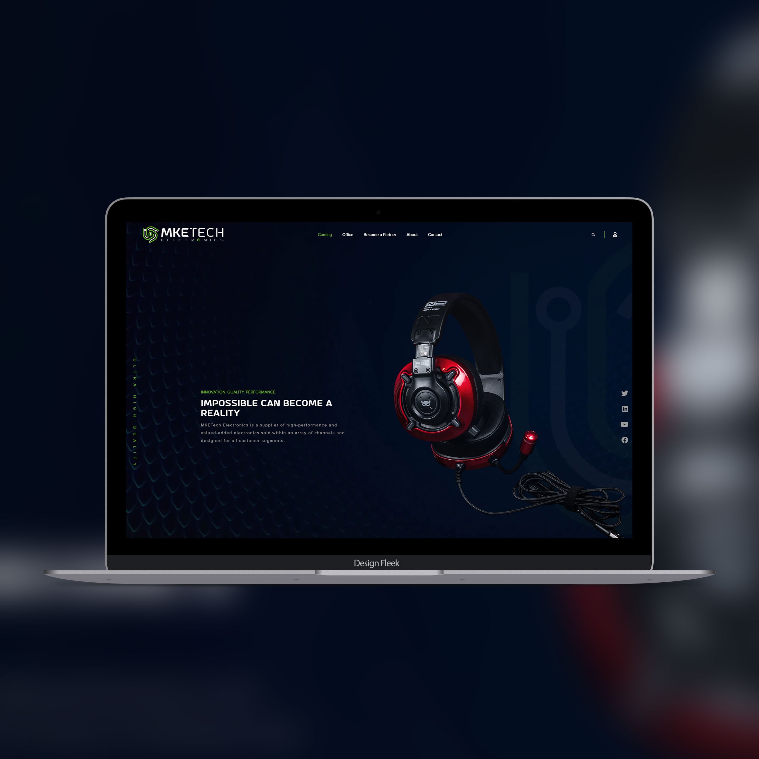 MKE Tech website project preview