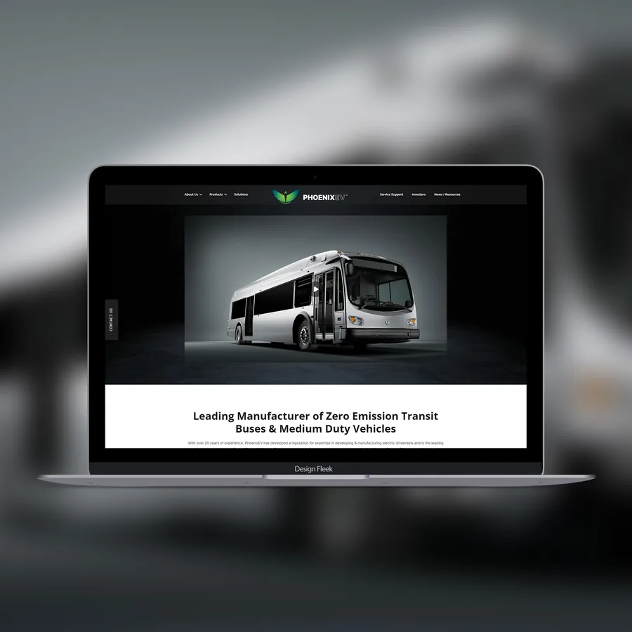 PhoenixEV website project preview