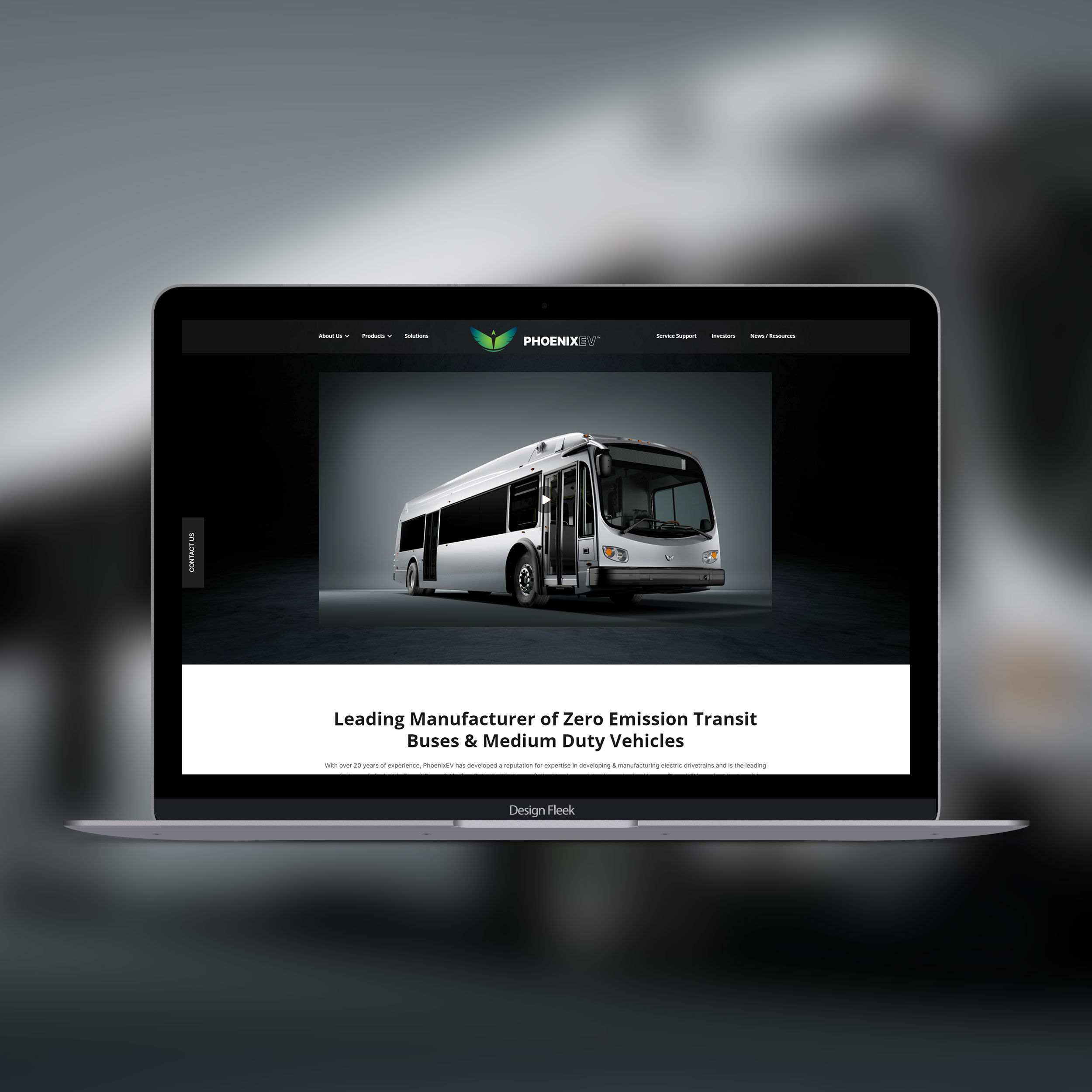 PhoenixEV website project preview