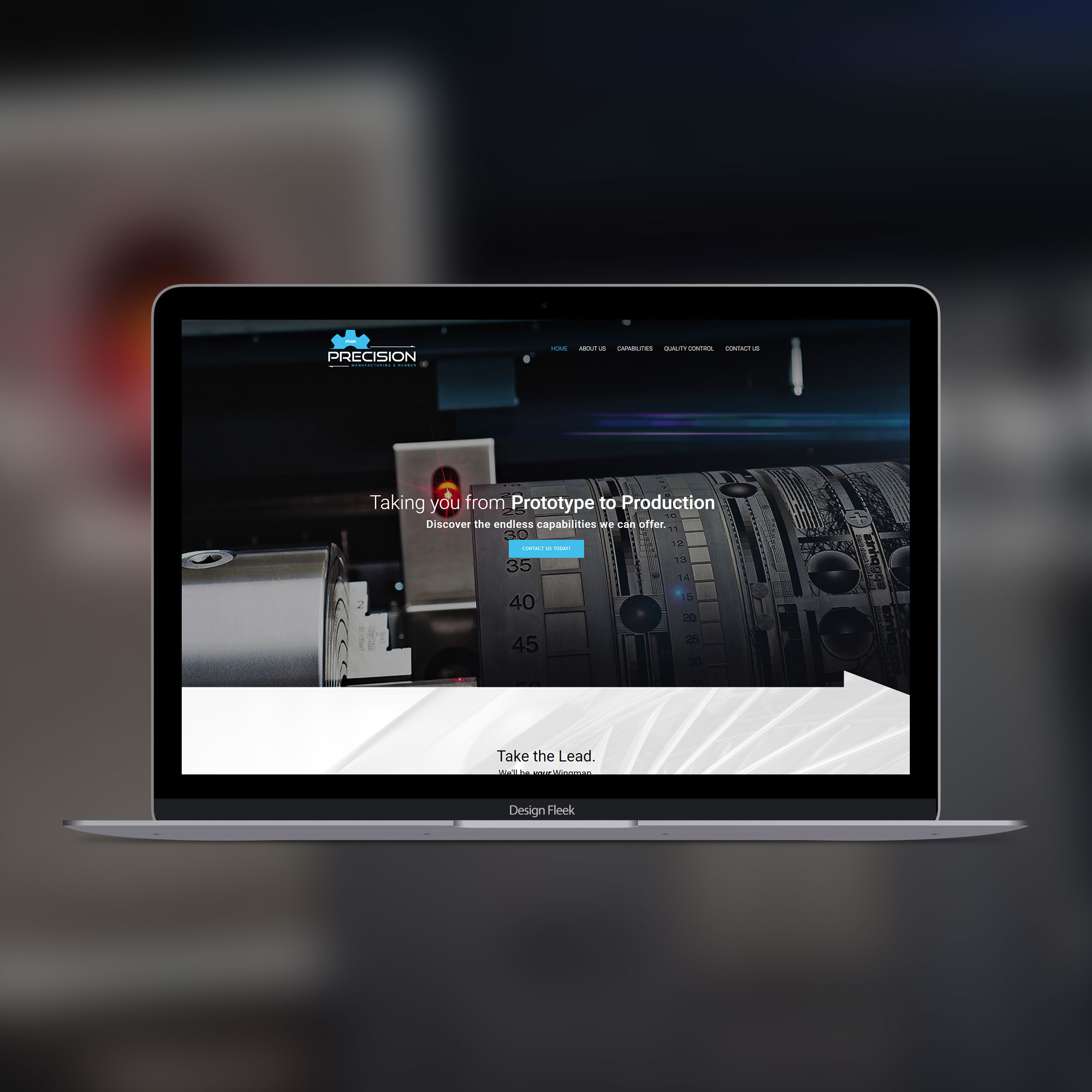 PMR Rubber Tech website project preview